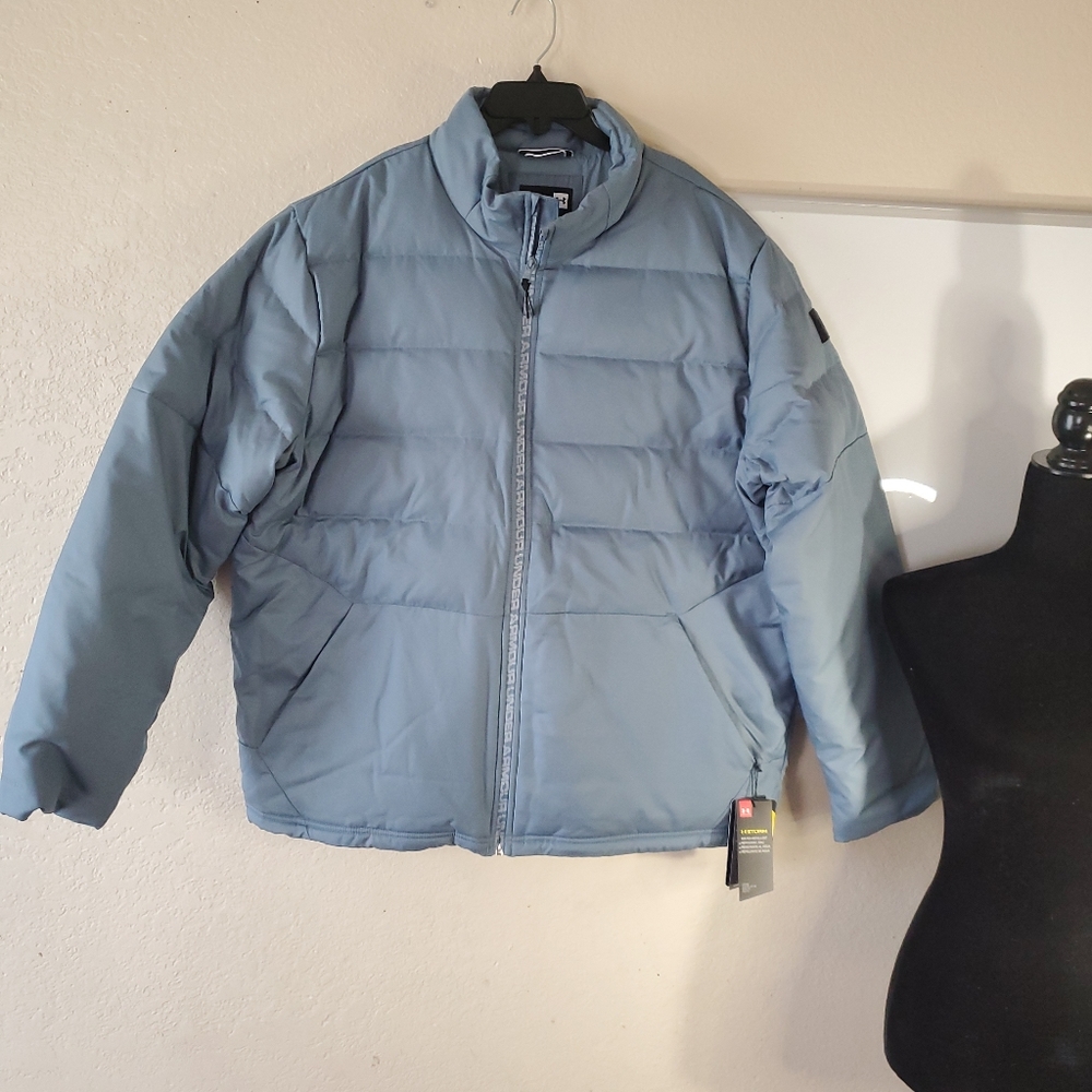 Under Armour Strom Jacket 700 Fill Power Gray 2XL